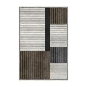 Sftkece033 Sivi Tepih (100 x 150 cm)