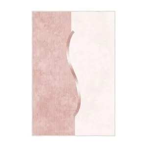 Sftkece037 Roze Tepih (40 x 60 cm)