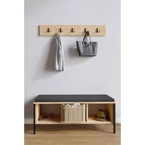 Shanel - Sapphire Oak Sapphire Oak Shoe Cabinet
