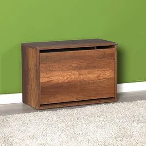 Shc-110-Oo-1 Oslo Walnut Shoe Cabinet