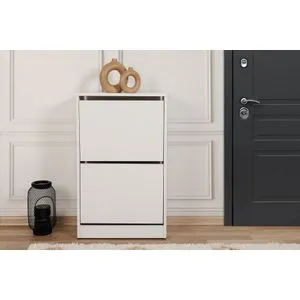 Shc-320-Bb-1 White Shoe Cabinet