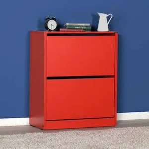 Shc-520-Kk-1 Red Shoe Cabinet