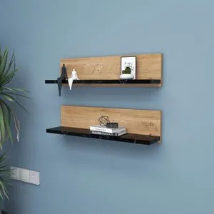 Shelf - Black Atlantic Pine
Black Wall Shelf