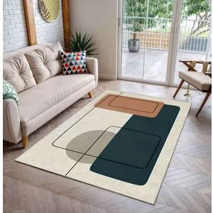 Shml8 Višebojni Tepih (160 x 230 cm)