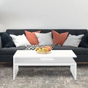 Shp-645-Dd-1 Diamond White Coffee Table