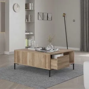 Shp-660-Tt-1 Taupe Coffee Table