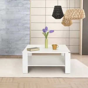 Shp-690-Dd-1 White Coffee Table