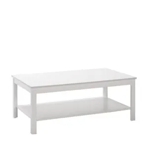 Shp-885-Bb-1 White Coffee Table