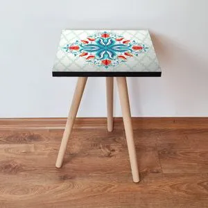 Shp143 - Multicolor Multicolor Side Table