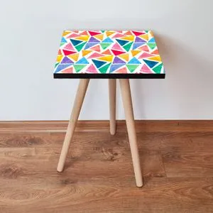 Shp16 - Multicolor Multicolor Side Table