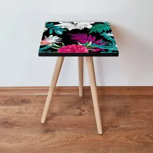 Shp190 - Multicolor Multicolor Side Table
