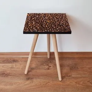 Shp244 - Brown Brown Side Table