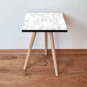 Shp255 - White White
Black Side Table