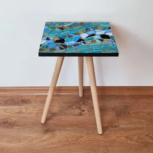Shp256 - Multicolor Multicolor Side Table