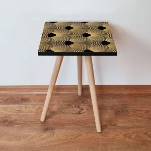 Shp266 - Black Black
Gold Side Table