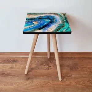 Shp281 - Multicolor Multicolor Side Table