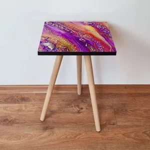 Shp283 - Multicolor Multicolor Side Table