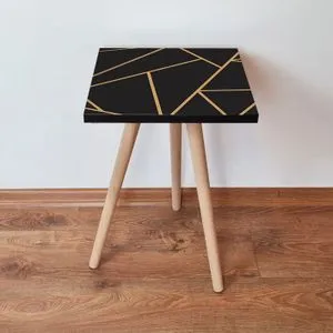 Shp334 - Black Black
Gold Side Table