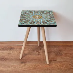 Shp340 - Multicolor Multicolor Side Table