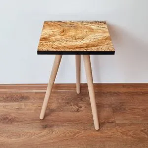 Shp351 - Camel Camel Side Table