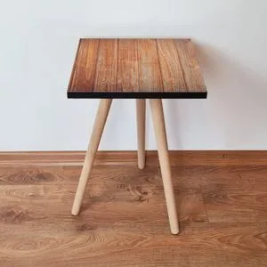 Shp354 - Brown Brown Side Table