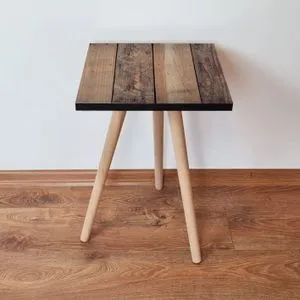 Shp355 - Brown Brown Side Table