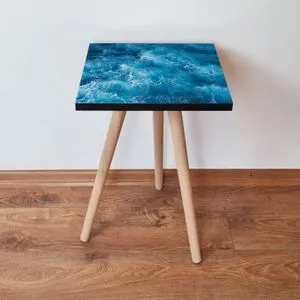 Shp357 - Blue Blue
White Side Table