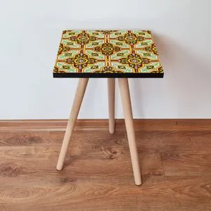 Shp44 - Multicolor Multicolor Side Table