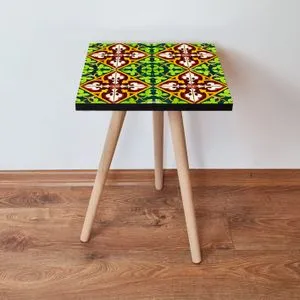 Shp49 - Multicolor Multicolor Side Table
