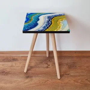 Shp71 - Multicolor Multicolor Side Table