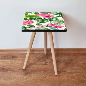 Shp97 - Rozi Zeleni Beli Noćni Sto