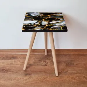 Shp99 - Black Black
Gold
White Side Table