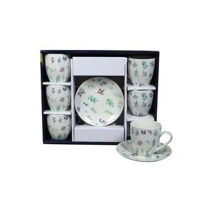 Sigma Porcelan za kafu 160ml 6/1 (ŠAR.LIST) YK160-GHJ-8942