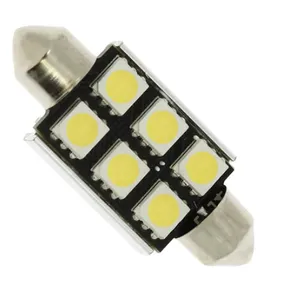 SIJALICA LED FESTOON CANBUS 39MM BELA