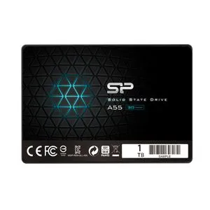 Silicon Power SP001TBSS3A55S25 2.5" 1TB SSD, SATA III, A55, TLC, Read up to 500MB/s, Write up to ...