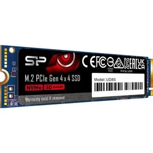 Silicon Power SP500GBP44UD8505 M.2 NVMe 500GB SSD, UD85, PCIe Gen 4x4, 3D NAND, Read up to 3,600 ...