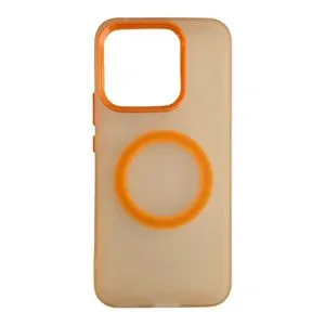 Silikonska futrola Magsafe FLURO COLOR HONOR 400 Lite NARANDŽASTA