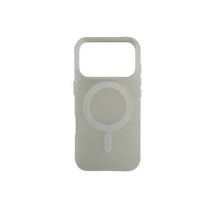 Silikonska futrola Magsafe FLURO COLOR Iphone 17 Pro BELA