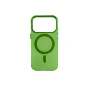 Silikonska futrola Magsafe FLURO COLOR Iphone 17 Pro ZELENA