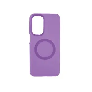 Silikonska futrola Magsafe FLURO COLOR Samsung S24 FE LJUBIČASTA