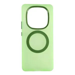 Silikonska futrola Magsafe FLURO COLOR XIAOMI Redmi Note 14 PRO+ 5G ZELENA