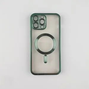 Silikonska futrola Magsafe Iphone 13 pro max green