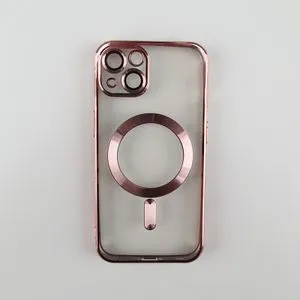 Silikonska futrola Magsafe Iphone 13 rose