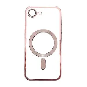 Silikonska futrola Magsafe Iphone 16e ROZE