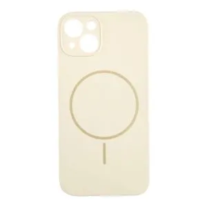 Silikonska futrola Magsafe LUX Iphone 15 BEŽ