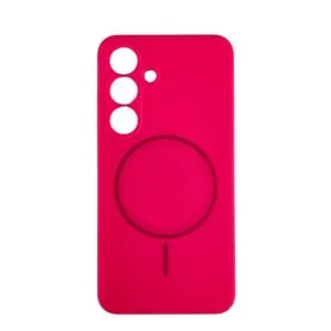 Silikonska futrola Magsafe LUX Samsung S25 ROZE