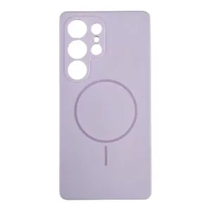 Silikonska futrola Magsafe LUX Samsung S25 Ultra LILA