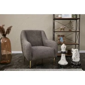 Simena - Grey Grey
Gold 1-Seat Sofa