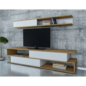 Sims - Teak, White White
Teak TV Unit