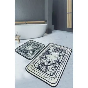 Singleflo Cream
Black Bathmat Set (2 Pieces)